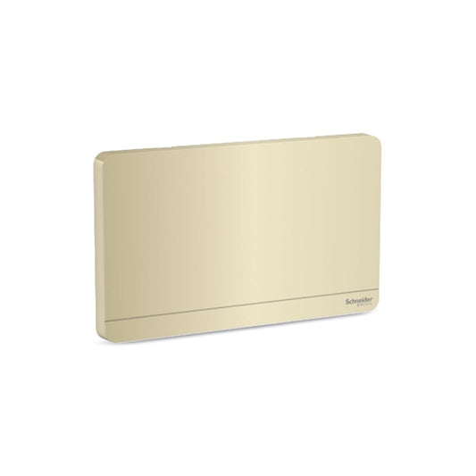 Schneider AvatarOn 2 Gang Blank Plate Wine Gold (Pack of 10)